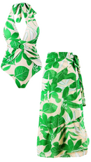 Kit Moda Praia - Maiô + Saia - Mudeseulook