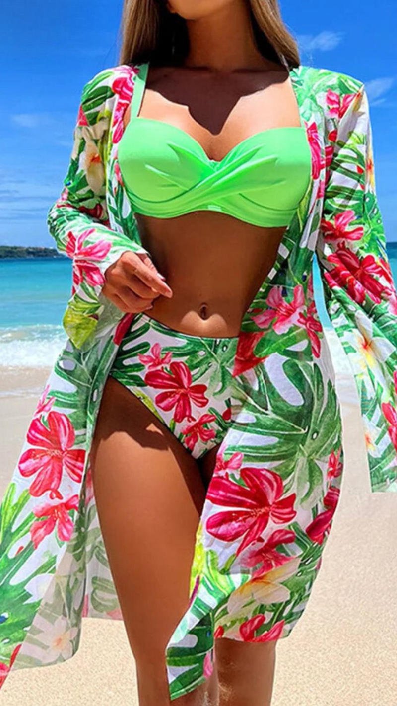 Kit Moda Praia Tropical - Mudeseulook