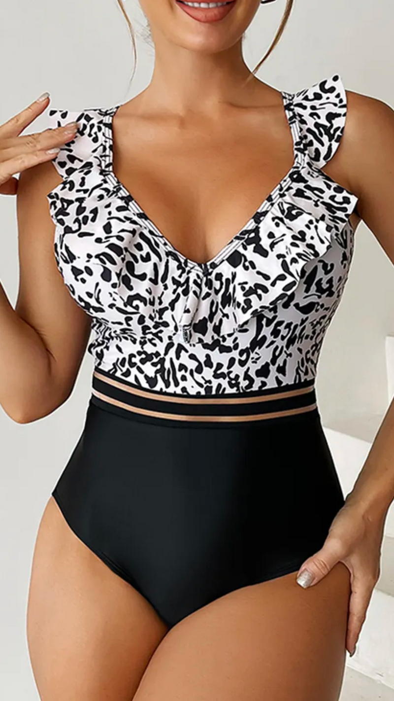 Maiô Bicolor Leopard - Mudeseulook