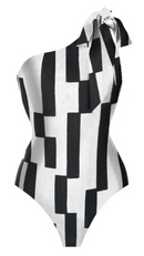 Maiô Black White Square - Mudeseulook