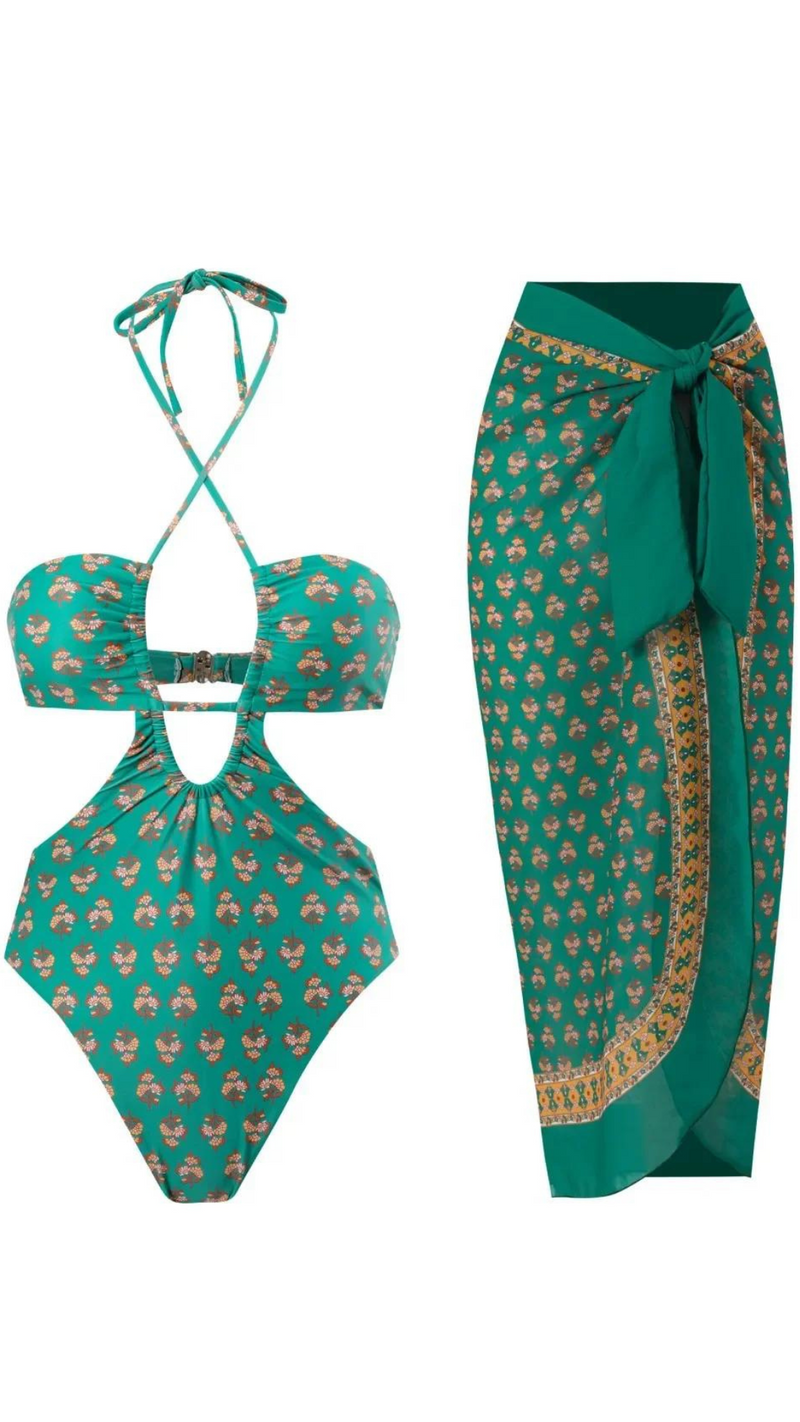 Kits Moda Praia Caribe ou Maiôs ou Saídas - 5 Estampas - Mudeseulook
