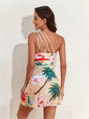 Maiô Vestido - Rosa Estampado - Mudeseulook