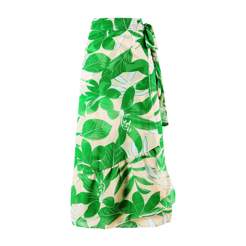 Kit Moda Praia - Maiô + Saia - Mudeseulook
