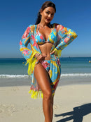 Kit Moda Praia Caribe - 04 Estampas - Mudeseulook