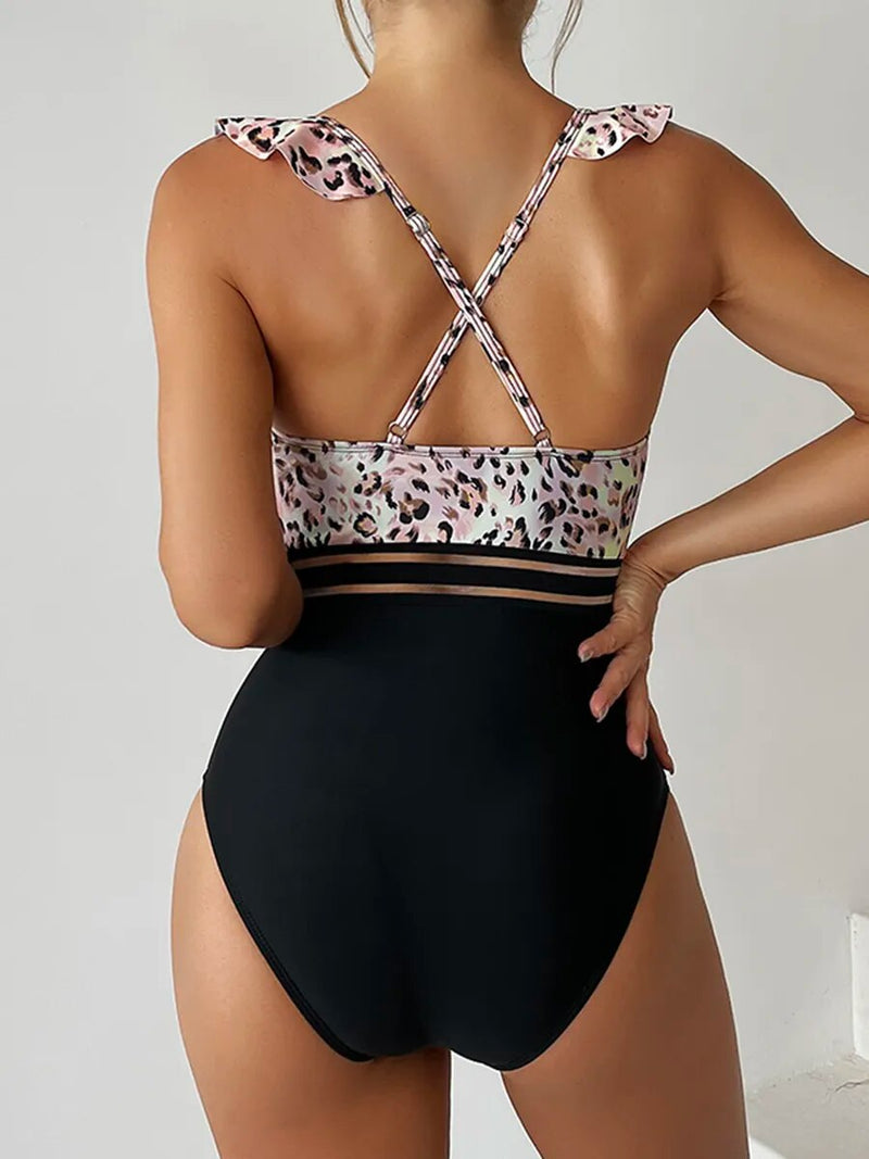 Maiô Bicolor Leopard - Mudeseulook