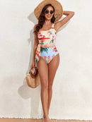 Maiô Vestido - Rosa Estampado - Mudeseulook