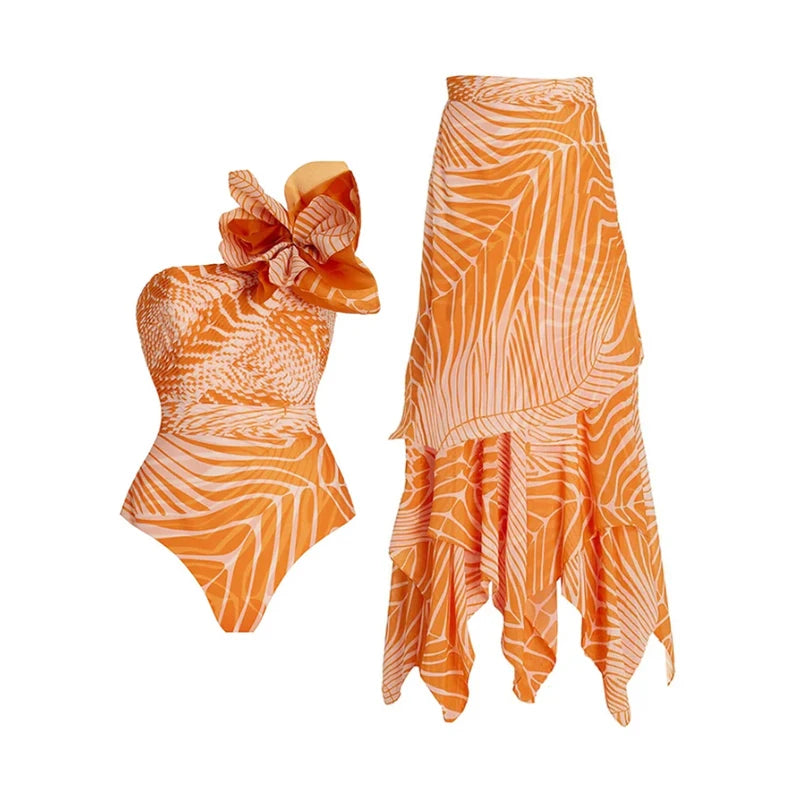 Kit Moda Praia Tropical ou Maiô ou Biquíni ou Saída - Mudeseulook