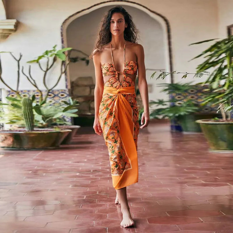 Kits Moda Praia Caribe ou Maiôs ou Saídas - 5 Estampas - Mudeseulook