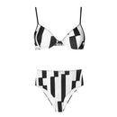 Maiô Black White Square - Mudeseulook