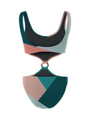 Kit Moda Praia ou Maiô ou Saída - Geométrico - Mudeseulook