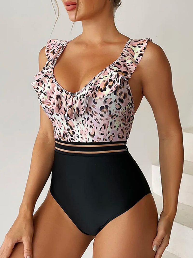 Maiô Bicolor Leopard - Mudeseulook