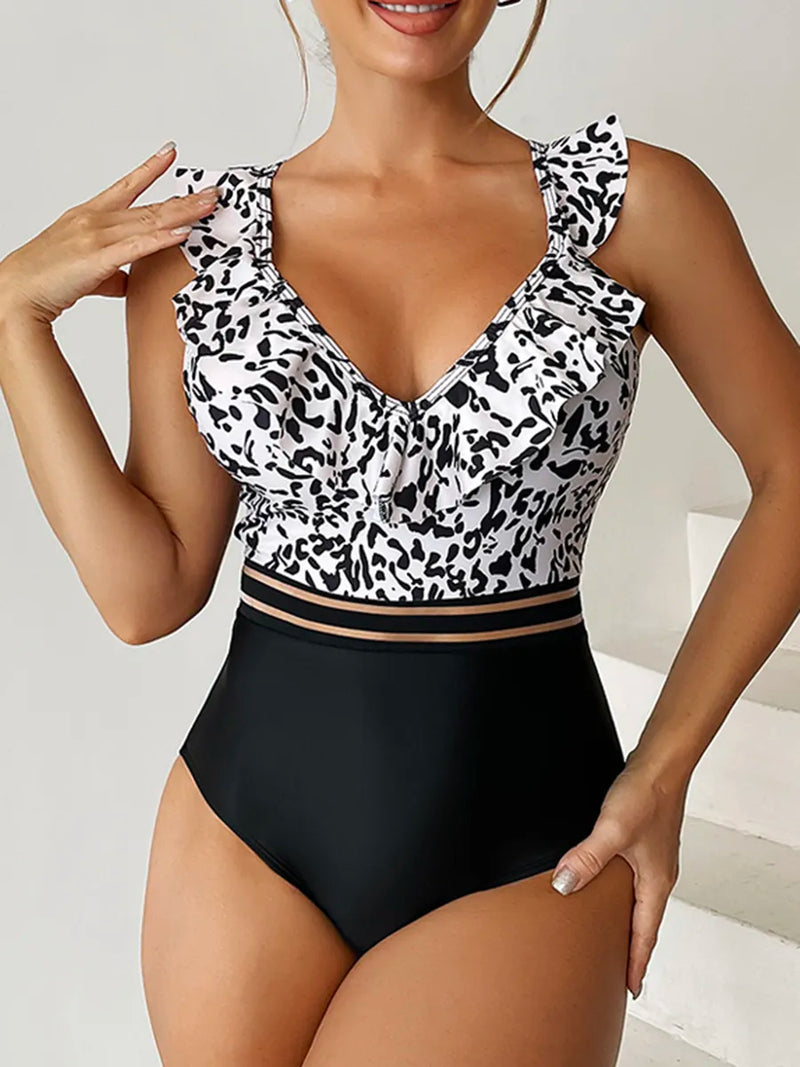 Maiô Bicolor Leopard - Mudeseulook
