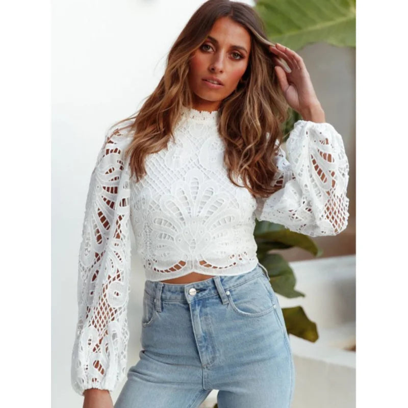 Camisa Renda - 01 Cor - Mudeseulook