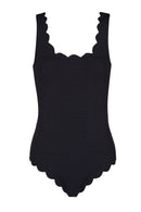 Maiô Borda Recortada Decote U - Mudeseulook