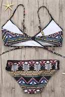 Biquíni Transpassado Estampa Étnica - Mudeseulook