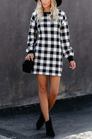 Vestido Gingham Curto Xadrez - Mudeseulook