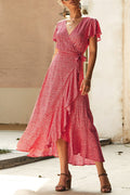Vestido Longo Solto Transpasse - Mudeseulook
