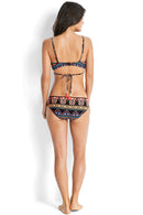 Biquíni Transpassado Estampa Étnica - Mudeseulook