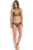 Biquíni Transpassado Estampa Étnica - Mudeseulook