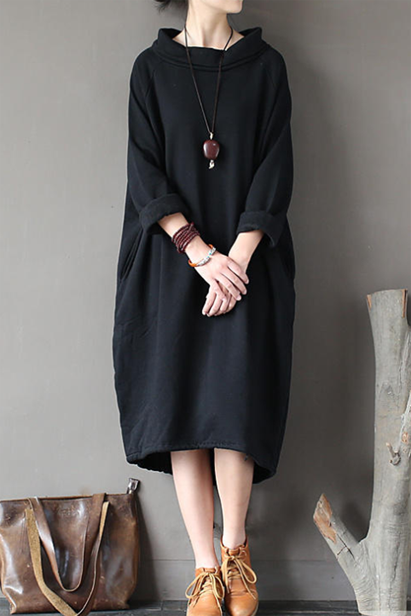 Vestido Suéter Longo - Mudeseulook