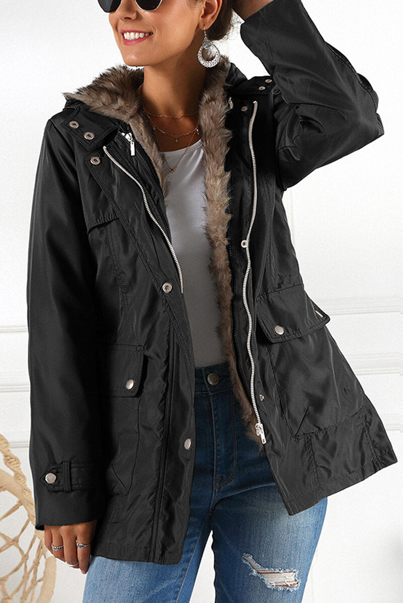 Casaco Parka Forrado com Capuz - Mudeseulook