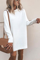 Vestido Curto Manga Comprida - Mudeseulook