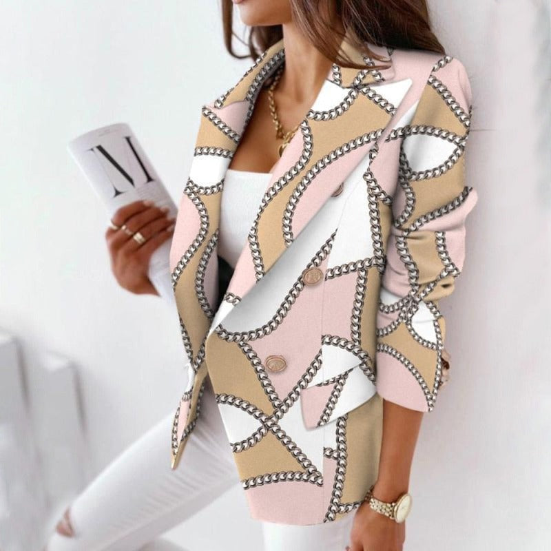Blazer Mulher Elegante - Cáqui - Mudeseulook
