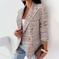 Blazer Mulher Elegante - Cáqui - Mudeseulook