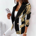 Blazer Mulher Elegante - Cáqui - Mudeseulook