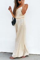 Conjunto Mile Blusa Regata e Calça Pantalona - Mudeseulook