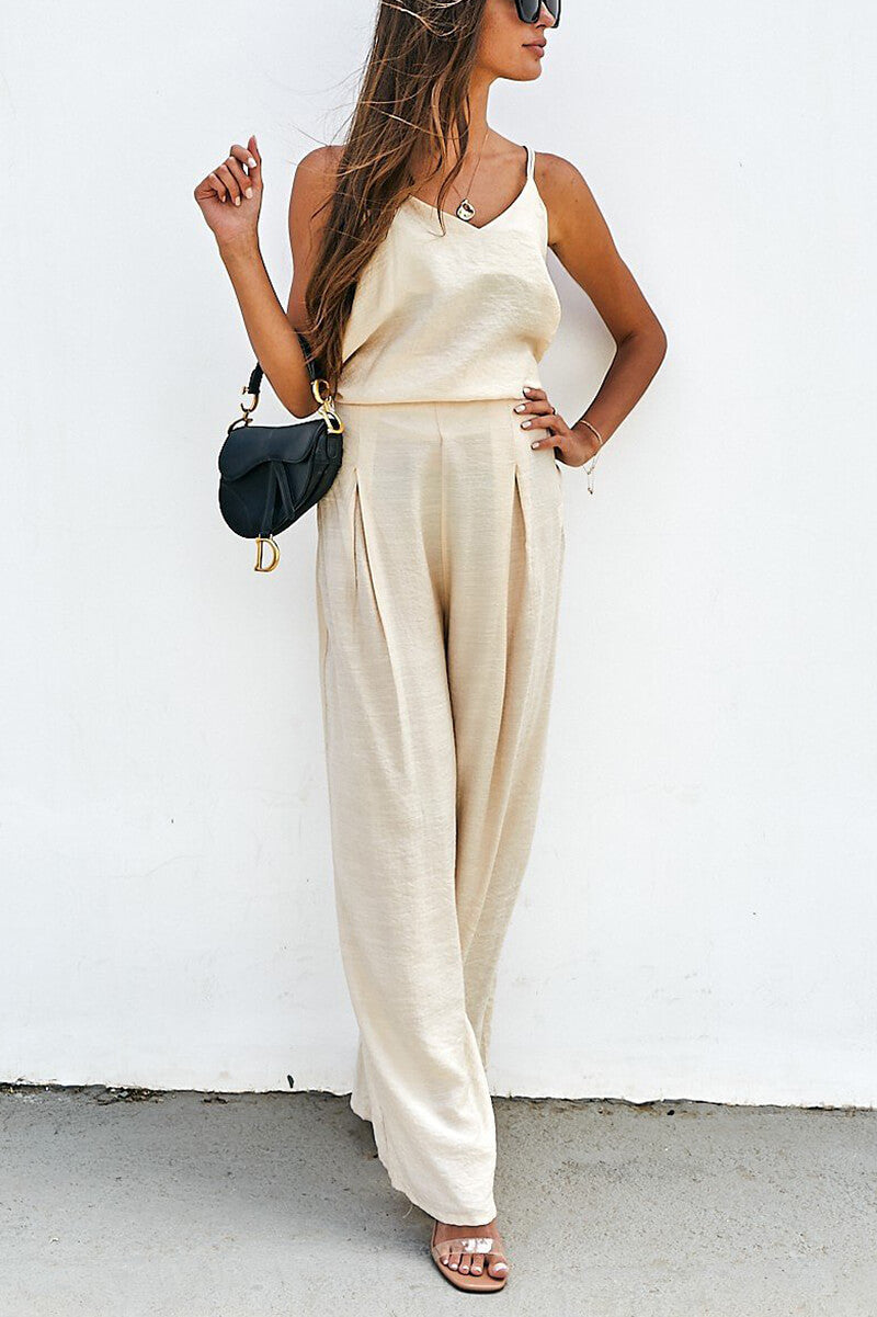 Conjunto Mile Blusa Regata e Calça Pantalona - Mudeseulook