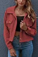 Jaqueta Bomber Gola de Lapela com Bolsos - Mudeseulook