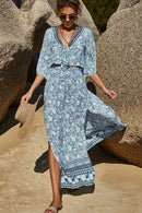 Vestido Conjunto Tropical Top e Saia - Mudeseulook