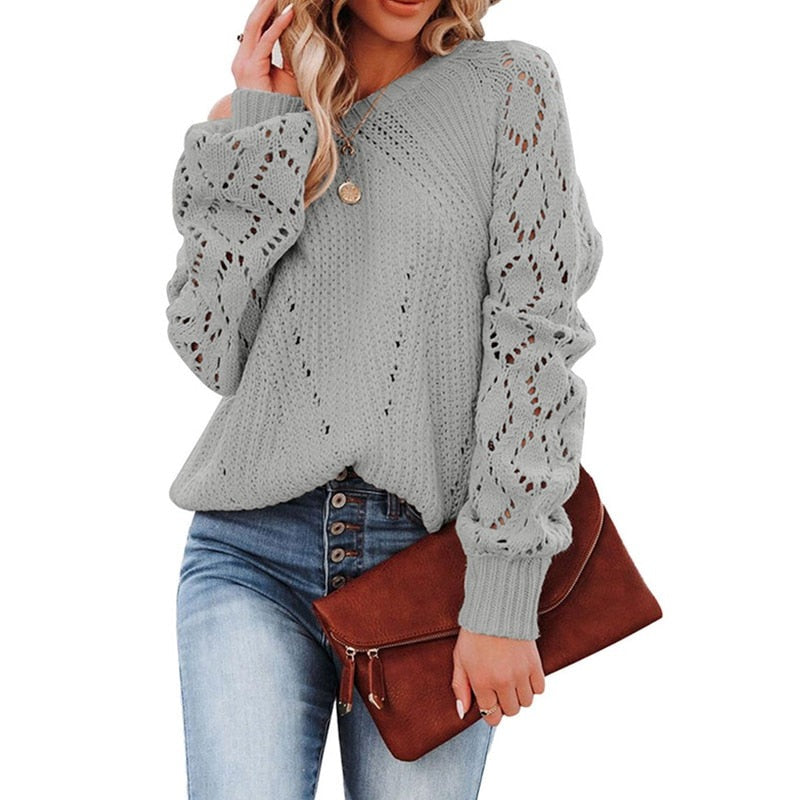 Blusa Tricô - Suede - Mudeseulook