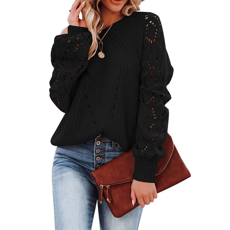 Blusa Tricô - Suede - Mudeseulook