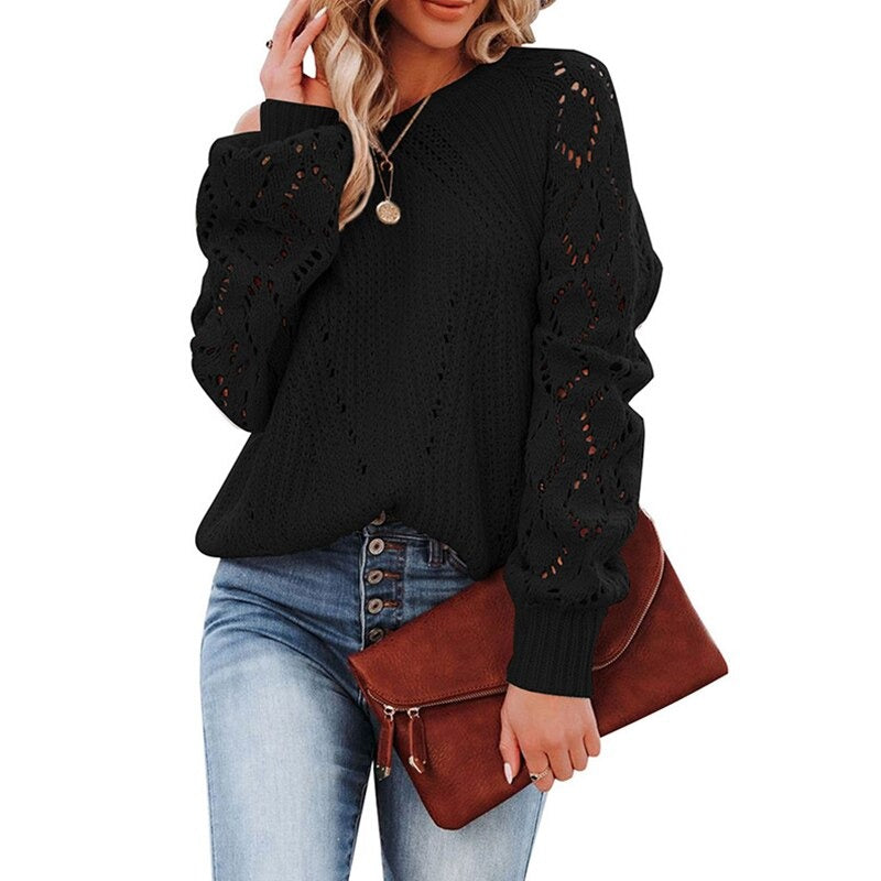 Blusa Tricô - Suede - Mudeseulook