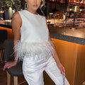 Blusas de Pluma Diva - Mudeseulook