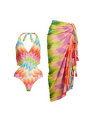 Kit Moda Praia ou Maiô ou Saia - Geometrico - Mudeseulook