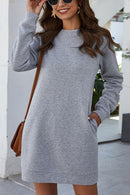 Vestido Casual Curto de Moletom - Mudeseulook