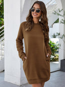 Vestido Casual Curto de Moletom - Mudeseulook