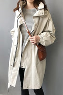 Casaco Trench London Oversized com Capuz - Mudeseulook