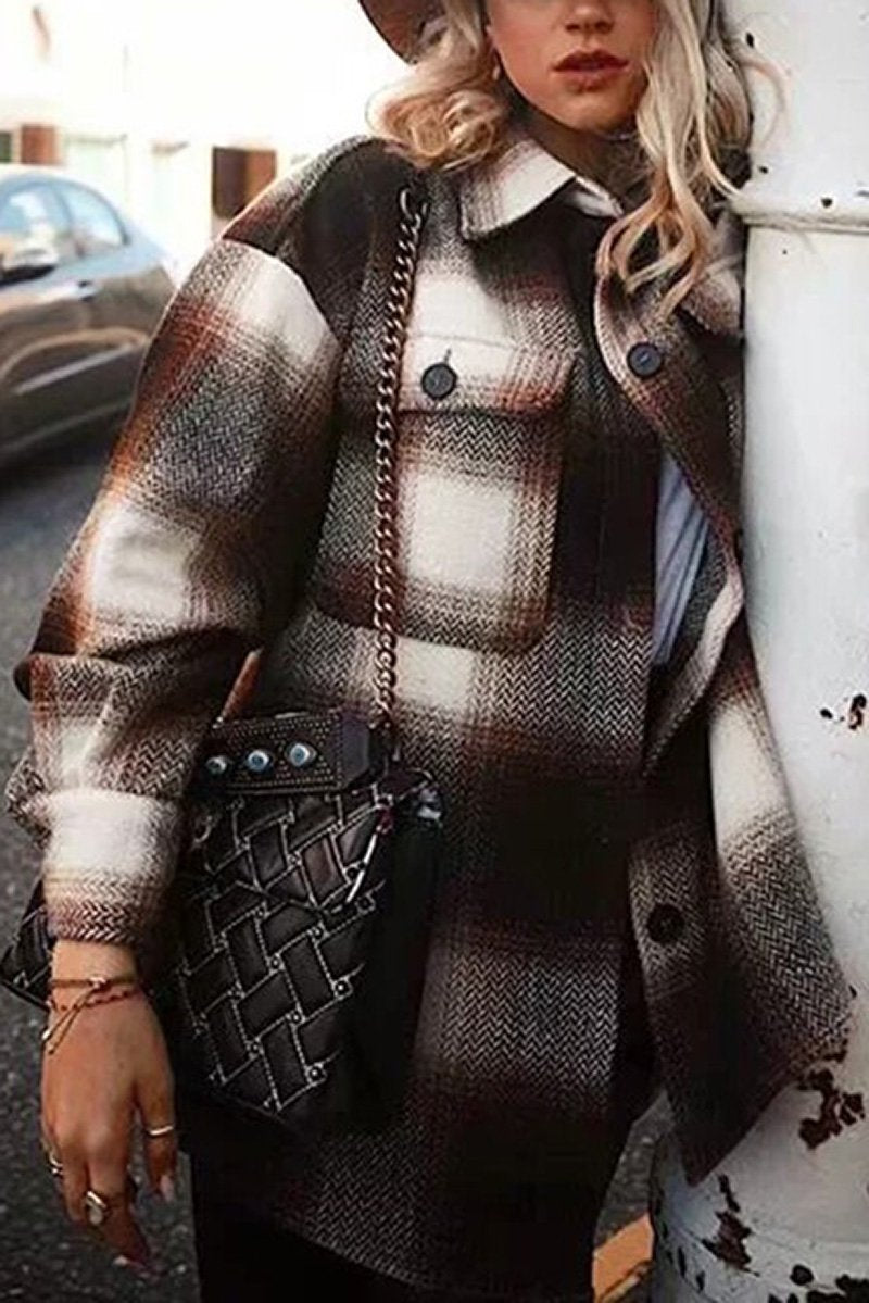 Casaco Camisa Xadrez Oversized - Mudeseulook