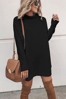 Vestido Curto Manga Comprida - Mudeseulook