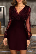 Vestido Lucy Curto com Brilho e Transparência - Mudeseulook